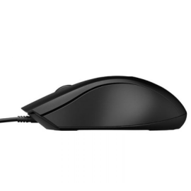 Souris Optique HP 100 USB Filaire - Noir (6VY96AA)