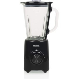 Blender TRISTAR 1,5 Litres - 4 Lames 500 Watts - Bol en Verre - Noir (BL-4477)