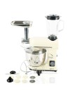 Robot Pétrin Multifonction TOPMATIC - 1800W - 5 Litres - Beige (PKM-18001BG)