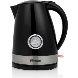 Bouilloire + Thermomètre TRISTAR - 1,7 Litres - 2200 Watts - Noir (WK-1341)