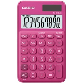 Calculatrice de Poche CASIO 10 Chiffres (SL-310UC-RD)