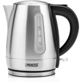 Bouilloire électrique PRINCESS - 2200 Watts - 1 Litre - Inox (236023)