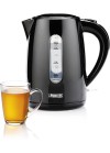 Bouilloire électrique PRINCESS - 2200 Watts - 1,7 Litres - Noir (236017)