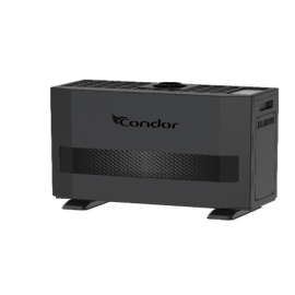 Radiateur à Gaz Naturel CONDOR 10Kw - Noir/Grain de Café