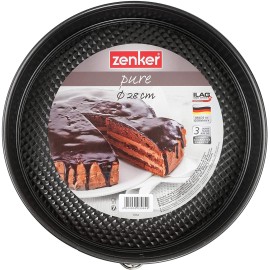 Moule à Gâteau ZENKER 28 Cm Pure - Noir (3964)