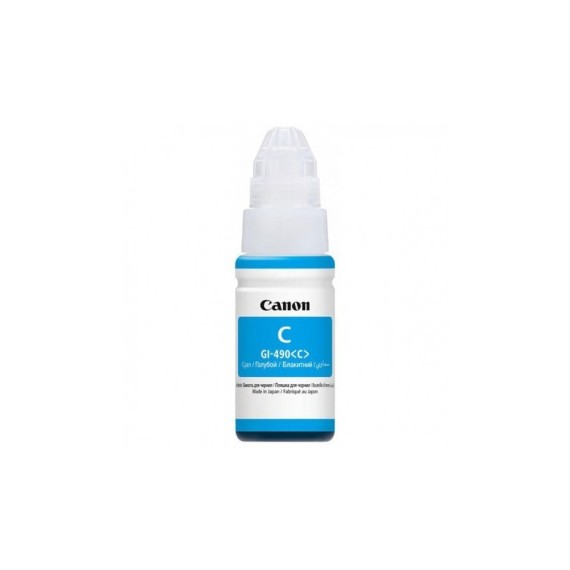 Bouteille d'encre Canon GI-490C - Cyan 70ml prix tunisie