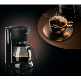 Cafetière BRAUN Pure Aroma Deluxe 1100 Watt - 10 Tasses - Noir (KF560/1)