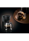 Cafetière BRAUN Pure Aroma Deluxe - 10 Tasses - 1100 Watts - Noir (KF560/1)