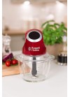 Mini Hachoir RUSSEL HOBBS - 200 Watts - 1 Litre - Rouge (24660-56)