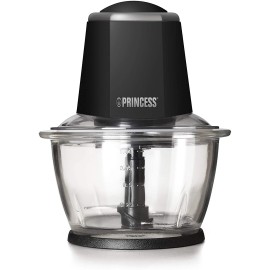 Mini Hachoir PRINCESS Smart Chopper 300 Watts - 1 Litre - Noir