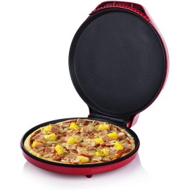 Four à Pizza PRINCESS Thermostat Réglable 1450 Watts - Rouge (115001)