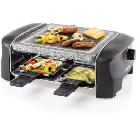 Appareil à Raclette PRINCESS 4 Stone Grill Party - 1600 Watts - Noir