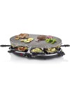 Appareils à Raclette PRINCESS 8 Poêlons 2en1 - 1200 Watts - Noir