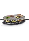 Appareils à Raclette PRINCESS 8 Poêlons 2en1 - 1200 Watts - Noir