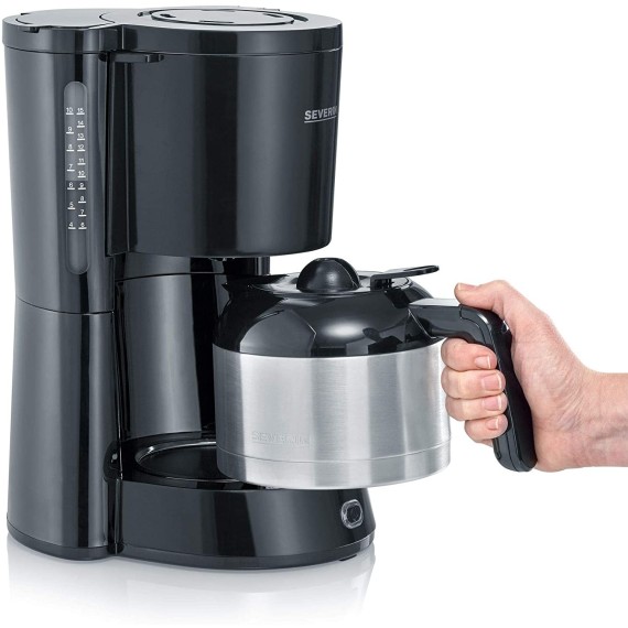 Cafetière Electrique SEVERIN 1000 Watts - 1 Litre - Noir (KA4835)