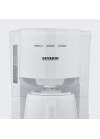 Cafetière Isotherme SEVERIN - 1000 Watts 1 Litre - Blanc (KA9256)