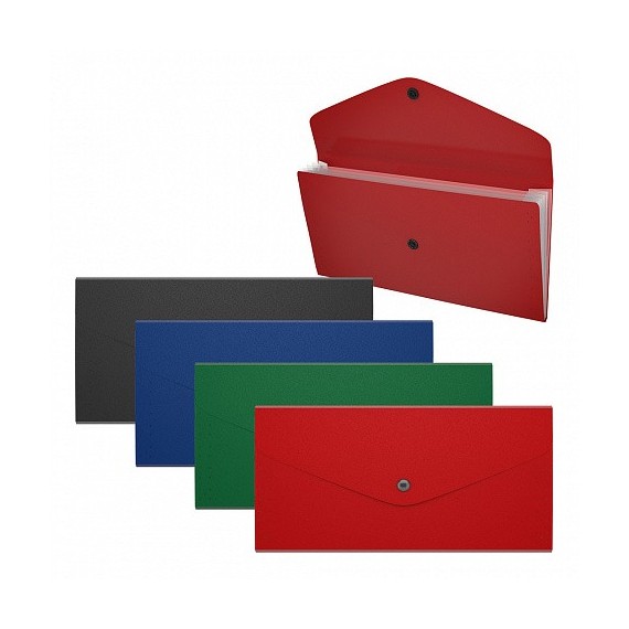 Enveloppe avec pochettes ErichKrause® Matt Classic, opaque, A4 , couleurs assorties (4 pièces dans un sachet) prix tunisie