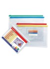 Poche zippée ErichKrause® PVC Zip Pocket, A4, transparent (12 pièces dans un sachet) prix tunisie