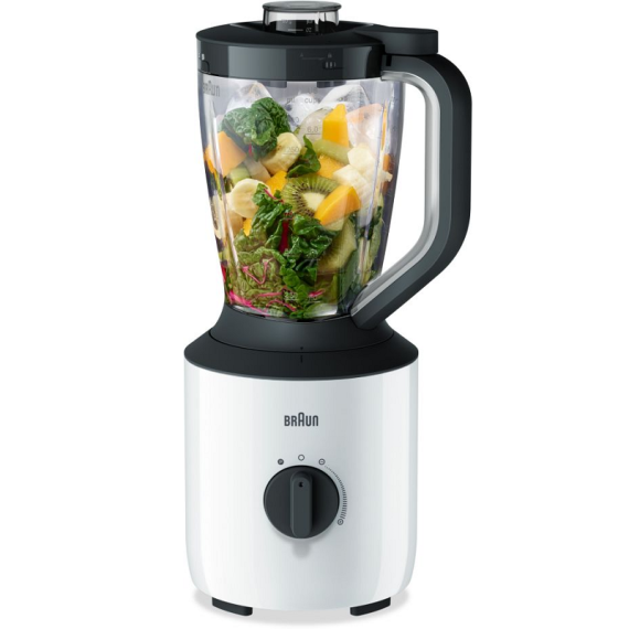 Blender BRAUN PowerBlend 3 - 800 Watts - 1500 Litres - Blanc (JB3100WH)