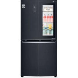 Refrigérateur LG No Frost Side by Side 458 L - Noir (GC-Q22FTQEL)