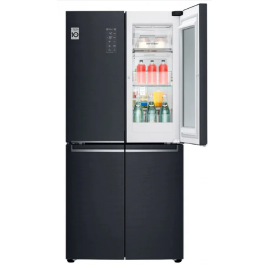Refrigérateur LG No Frost Side by Side 458 L - Noir (GC-Q22FTQEL)