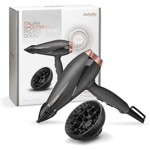 Sèche Cheveux BABYLISS - 2100 Watt - Noir (6709DE)