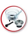 Centrifugeuse MOULINEX Juice Express 800 Watt - 1.5 Litres - Noir/Inox (JU550D10)