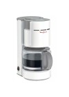 Cafetière MOULINEX Uno 800 Watt - 12 Tasses - Gris/Blanc (FG121110)