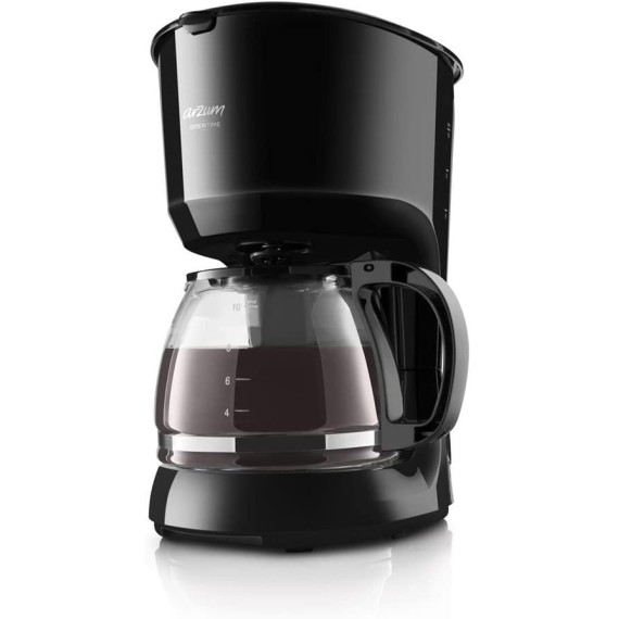 Cafetière Electrique ARZUM 750 Watt - 12 Tasses - Noir (AR3046)