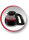 Cafetière MOULINEX Subito 1000 Watt - 15 Tasses - Noir/Inox (FG370811)