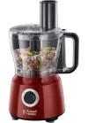 Robot Multifonctions RUSSELL HOBBS 600 Watt - 2,5 Litres - Rouge (24730-56)