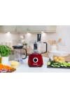 Robot Multifonctions RUSSELL HOBBS 600 Watt - 2,5 Litres - Rouge (24730-56)