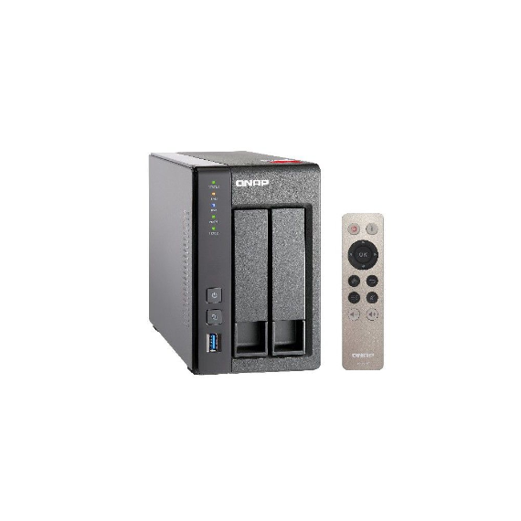 Serveur NAS QNAP 2 Baies  / 2To Sans Disque dur (TS-251+2G)