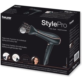 Sèche-Cheveux BEURER Style Pro 2200 Watt - Noir (HC80)