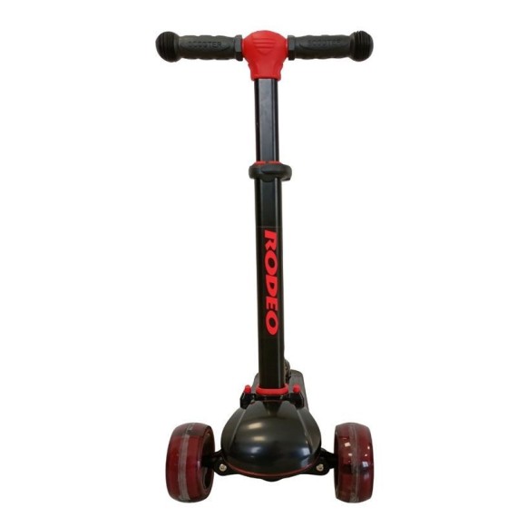 Trottinette Pliable RODEO Pour Enfants Avec Trois Roues - Rouge (HD-X8)