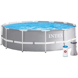 Piscine INTEX Ø 366 x 99 cm Cadre de Piscine Prism Rondo (26716)