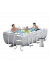 Piscine INTEX Hors-Sol Autoportante - Gris (26784)