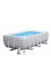 Piscine INTEX Hors-Sol Autoportante - Gris (26784)