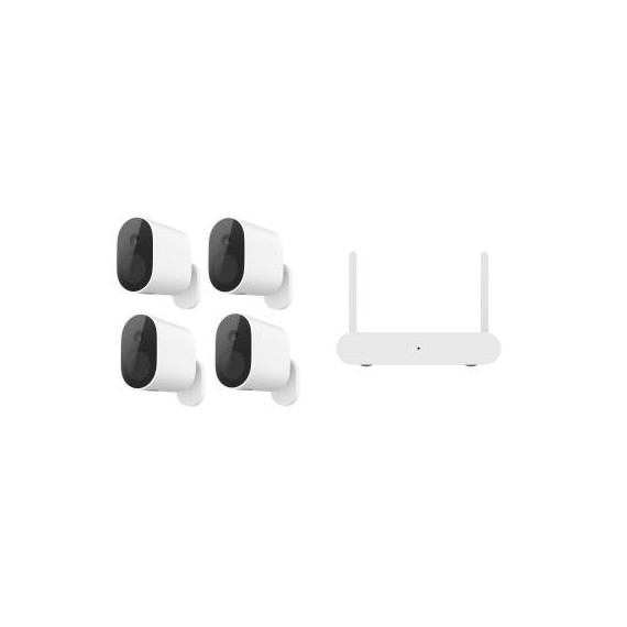 Pack de 4 Caméras de Sécurité 1080p Wireless Sans Fil Mi Home XIAOMI