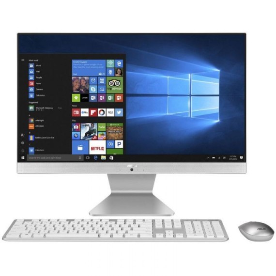 PC de Bureau All In One ASUS VIVO AIO V222FAK i3 10è Gén 4Go 1To - Blanc (V222FAK-WA111W)