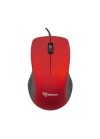 Souris Optique Filaire S-BOX M-958R - Rouge