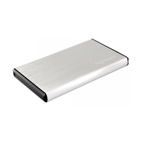 Boitier SBOX HDC-2562W Externe Pour Disque Dur Interne 2.5" USB 3.0 - Silver