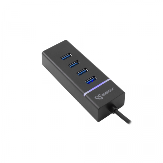 HUB USB 3.0 SBOX H-304 - Noir