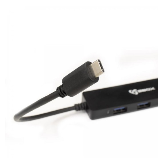 Hub USB 3.0 SBOX H-404C Type-C - Noir