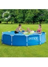 Petite Piscine Metal Frame INTEX 28202NP Ronde 3,05 x 0,76 m