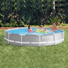 Piscine Prism Frame INTEX 26726NP Ronde 4.57 x 1.22 m