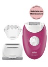 Épilateur BRAUN Silk-3 Blanc/Rose (SE3-410)