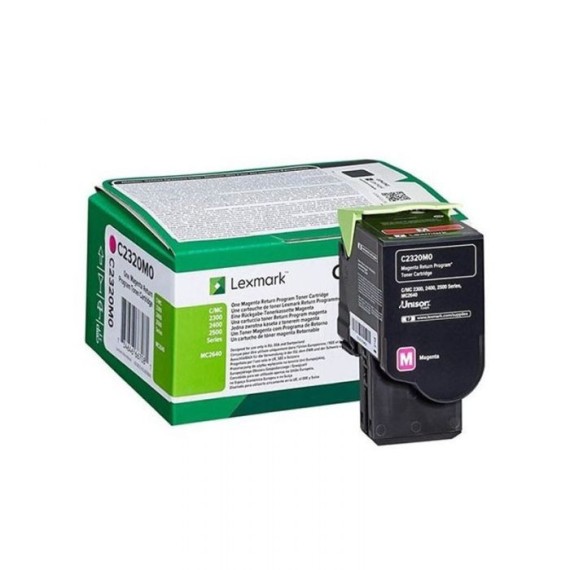 Toner Lexmark Original Pour Imprimante C2325,C2425 (1000 Pages)/ Magenta