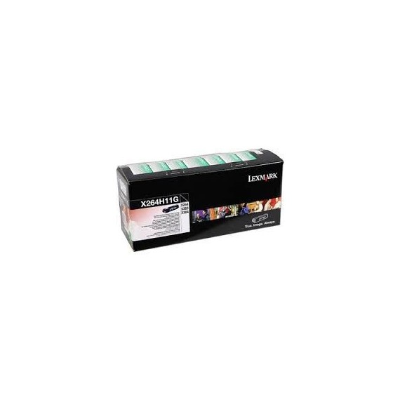 Toner Original Lexmark X264, X363, X364 Noir (9K) - X264H11G