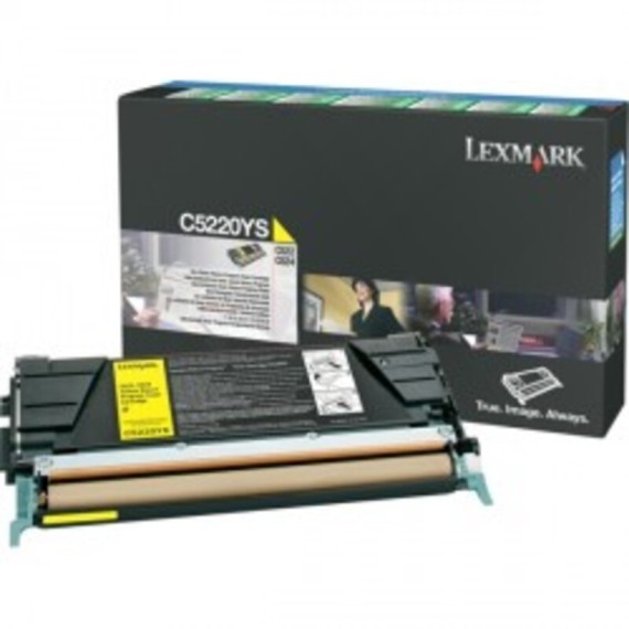 Cartouche de Toner Jaune LEXMARK C522, C524, C53x Yellow (3K)